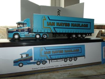 Oxford 76TCAB009 TCAB009 1/76 OO S Scania T Cab Curtainside Ian Hayes