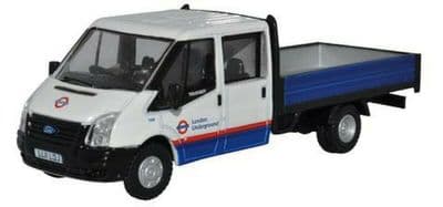 Oxford 76TPU003 TPU003 1/76 OO Ford Transit Dropside Van London Underground