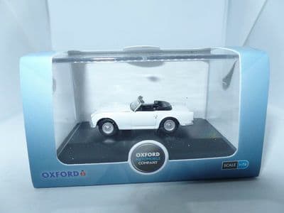Oxford 76TR4003 TR4003 1/76 OO Scale Triumph TR4 New White Open