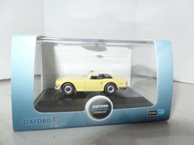 Oxford 76TR6001 TR6001 1/76 OO Scale Triumph TR6 Mimosa Yellow
