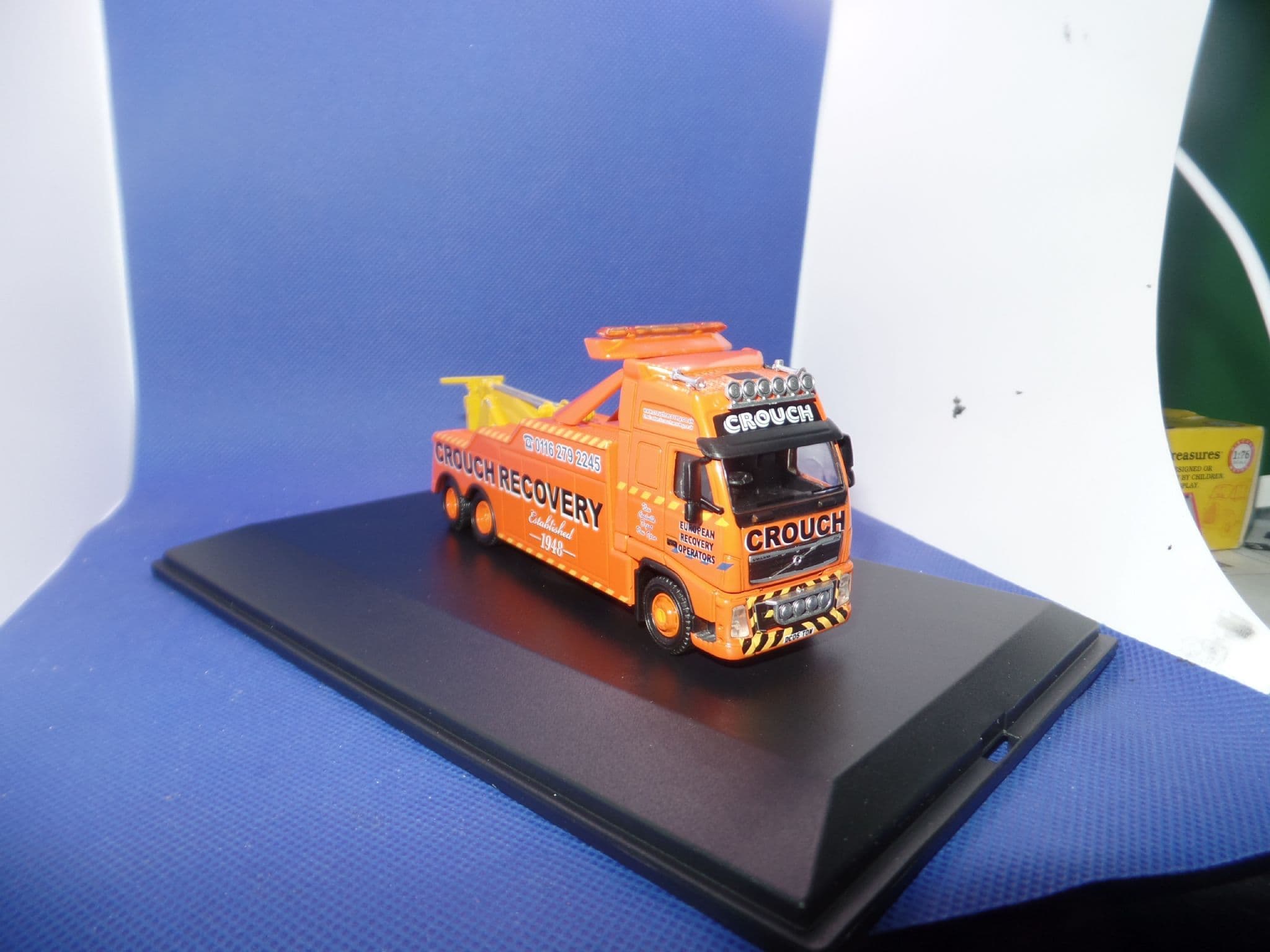 Oxford 76VOL09REC VOL09REC 1/76 OO Crouch Recovery Volvo FH Breakdown Truck