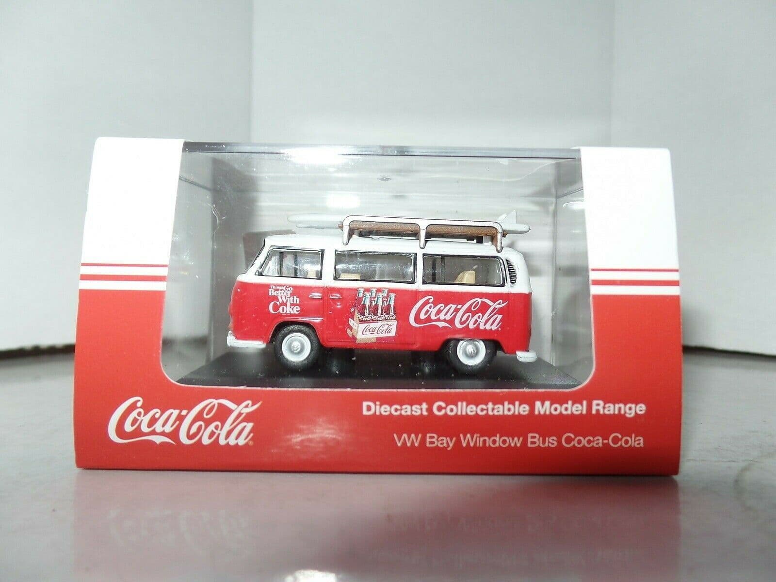 BNIB OO GAUGE OXFORD 1:76 76VWS007CC VW T1 Van / Bottle Coca Cola - Foto 7