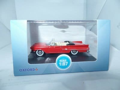 Oxford 87CC61001 CC61001 1/87 HO Chrysler 300 Open 1961 Mardi Gras Red