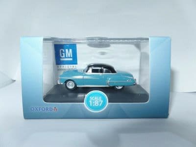 Oxford 87OR50002 OR50002 1/87 HO Scale Oldsmobile Rocket 88 50 Crest Blue & Black