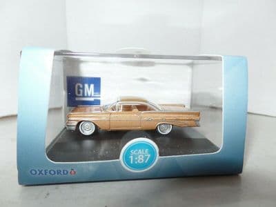 Oxford 87PB59001 PB59001 1/87 HO Scale Pontiac Bonneville Coupe 1959 Copper