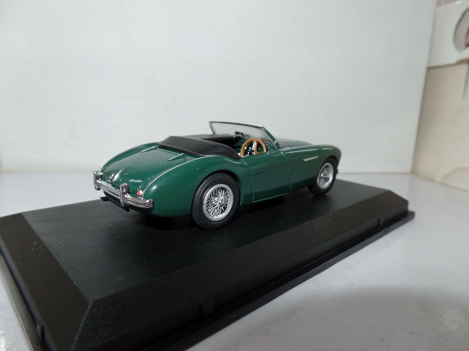 Miniature Mimodels 1/43 – Austin Healey 100S – Rouge – Capote Baissée – MM100SR