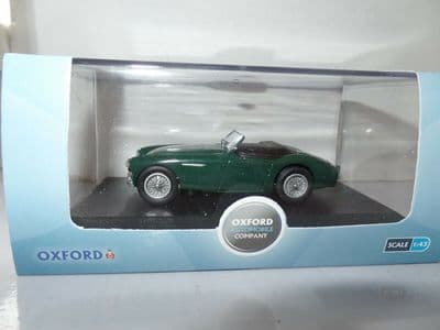 Oxford 43AH1003 AH1003 1/43 O Scale Scale Austin Healey 100 BN1 Spruce Green Tonneau