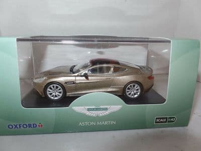 Oxford 43AMV002 AMV002 1/43 O Scale Aston Martin Vantage Coupe Selene Bronze