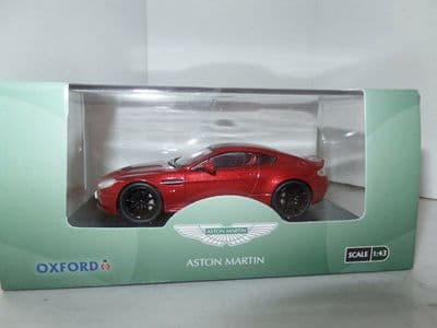Oxford 43AMVT001 AMVT001 1/43 O Scale Aston Martin V12 Vantage S Volcano Red