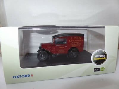 Oxford 43ASV004 ASV004 1/43 O Scale Austin 7 Seven RN Van LMS London Midland Scottish MIM
