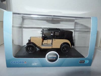 Oxford 43AT007 AT007 1/43 O Scale Austin London Low Loader Taxi Fawn MIMB