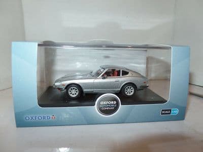 Oxford 43DAT003 DAT003 1/43 O Scale Datsun 240 240Z  Silver MIMB