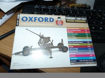 Oxford Diecast Catalogue 2014 February 2014 - May 2014 Bofors