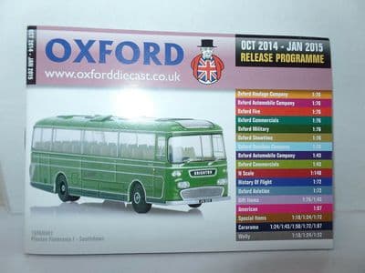 Oxford Diecast Catalogue 2014 October 2014 - January 2015 Panorama