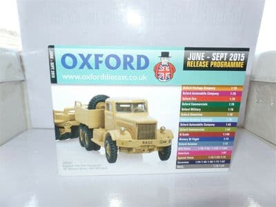 Oxford Diecast Catalogue 2015 June - September  2015 Diamond T