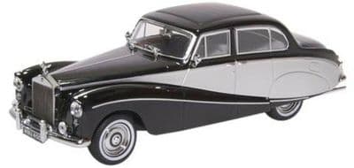 Oxford 43EMP003 EMP003 1/43 Rolls Royce Silver Cloud Empress Hooper Black Silver