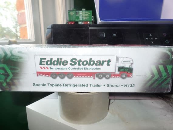 Oxford JV9134 1/76 OO Scania R420 Topline Fridge Eddie Stobart Shona H132