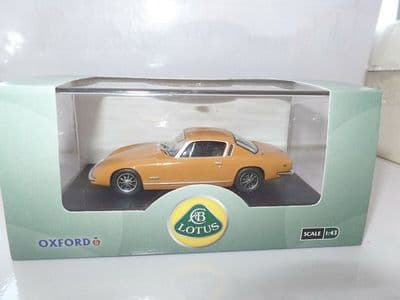 Oxford 43LE005 LE005 1/43 O Scale Lotus Elan Plus 2 Bahama Yellow Orange