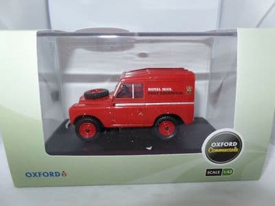 Oxford 43LR2AS001 LR2AS001 1/43 O Land Rover II 2 Royal Mail Post Red Wales