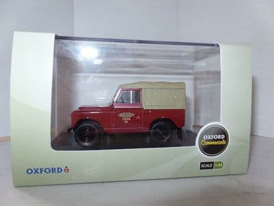 Oxford 43LR2S002 LR2S002 1/43 O Scale Land Rover II 2 SWB British Rail Maroon