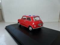 Oxford 43MIN023 MIN023 1/43 O Austin Mini Cooper Car Tartan Red Union Jack Roof