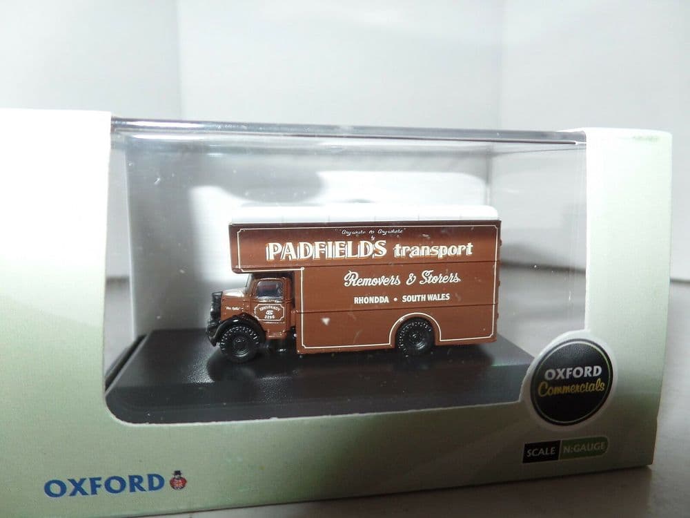 NBP001 N Gauge Bedford Pantechnicon - Bloomfields Removals Of Felixstowe - Harrison Brown Models - Foto 10