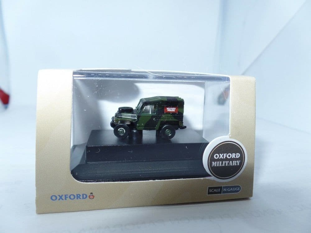 Oxford NLRL002 N Gauge 1/148 ScaleLand Rover Lightweight Military Police