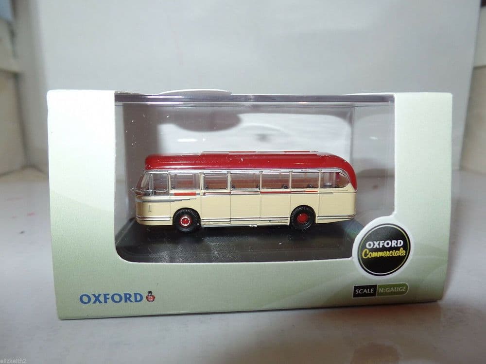 Oxford NLRT001 LRT001 N Gauge Leyland Royal Tiger Bus Coach Ribble ...