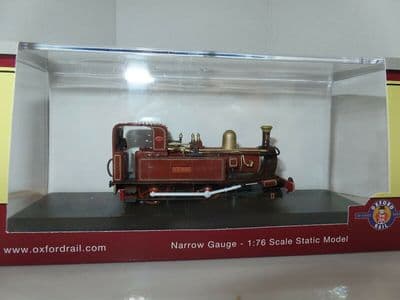 Oxford Rail OR76IOM001 Beyer Peacock Isle of Man 10 G H Wood Indian Red 1945 - 263163187744