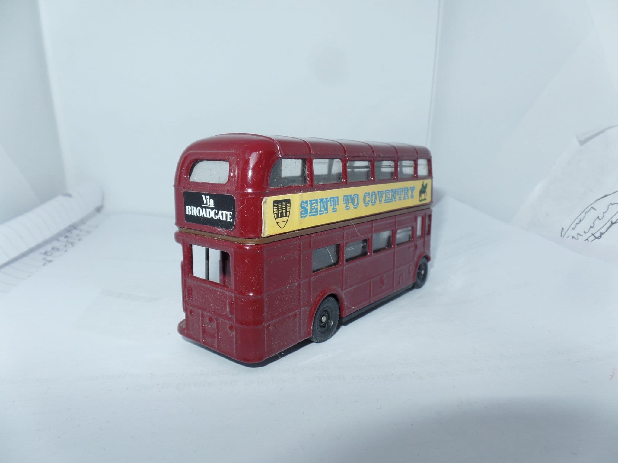 Oxford RM004 RM4 1/76 OO Scale London Routemaster Bus Sent to Coventry MIB