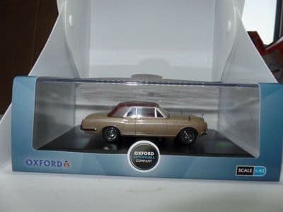 Oxford 43RRC002 RRC002 1/43 Rolls Royce Corniche Convertble Closed Persian Sand