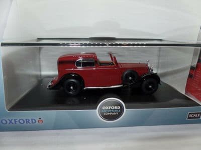 Oxford 43RRP3003 RRP3003 1/43 O Rolls Royce Phanton III Mulliner Claret / Black