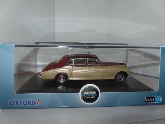Oxford 43RRP5002 RRP5002 1/43 O Rolls Royce Phantom V Young Burgundy Silversand