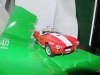 Oxford Welly 24002W 1/24 Scale  Shelby Cobra Red 1965 Poor Box