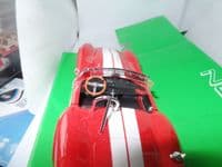Oxford Welly 24002W 1/24 Scale  Shelby Cobra Red 1965 Poor Box