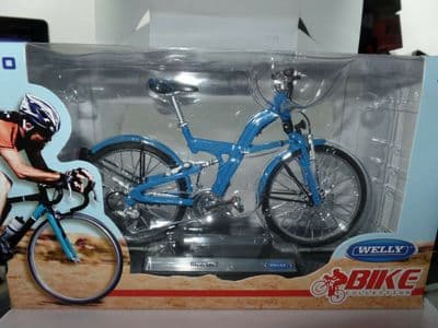 Oxford Welly 62573 1/10 Scale BMW Bike Q5.T Bicycle Blue