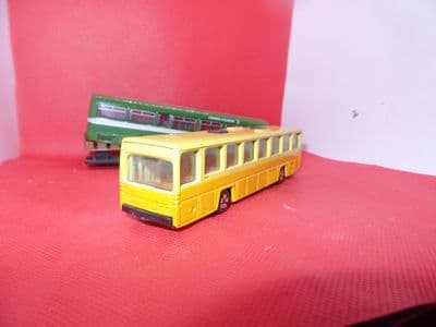 Playart 7948A 1/87 HO Scale  Scania Bus Orange Yellow UB