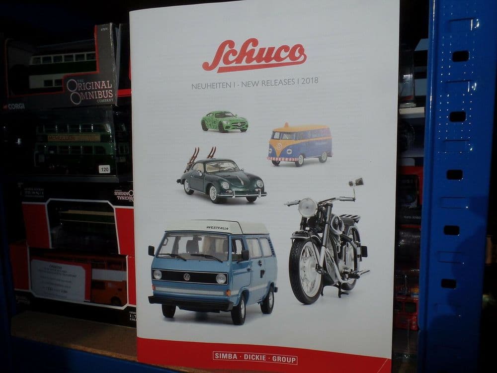 Schuco Diecast Catalogue New Items 2018 A4 Format