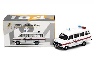 Tiny 65421 1/76 OO Scale  Ford Transit Royal Hong Kong Police 1980s Police Van
