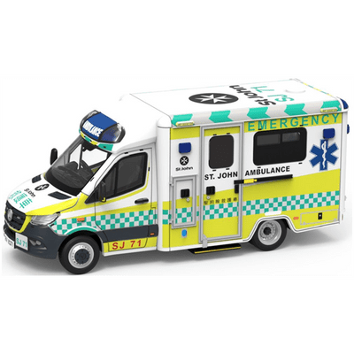 Tiny 66279 1/76 OO  Scale Mercedes Sprinter Van St Johns Ambulance Hong Kong