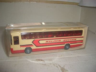 WIKING 712 HO 1:87  Mercedes  O 303 Coach Red Cream Kelder Reisen MIMB