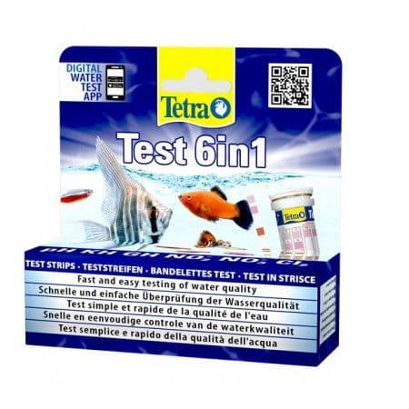 Tetra 6 in 1 Test Strips