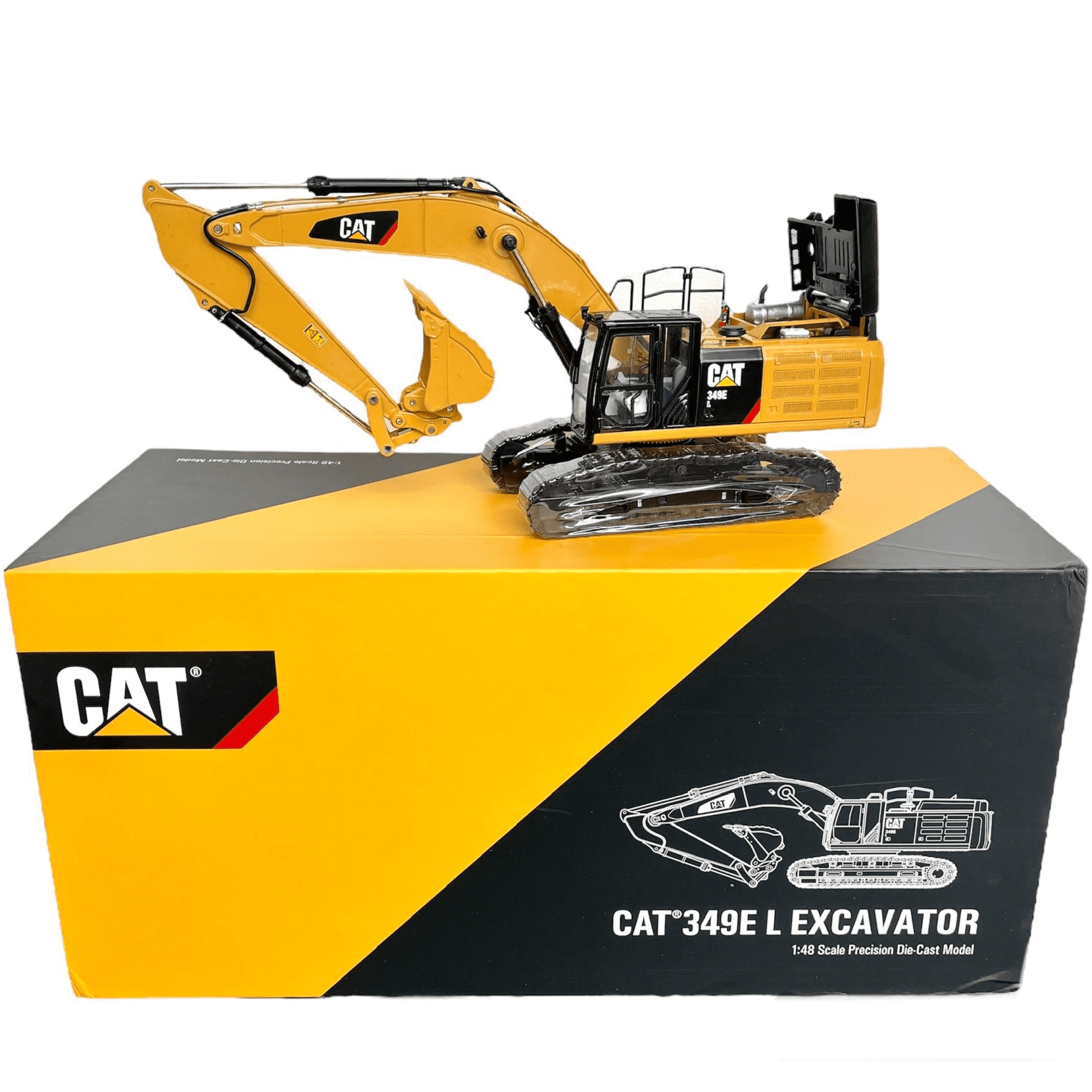 ミニカー 31R-001 CCM 1/48 CAT 349E L EXCAVATOR CCM 1/48 Scale Cat 349 E L Hydraulic Excavator Precision