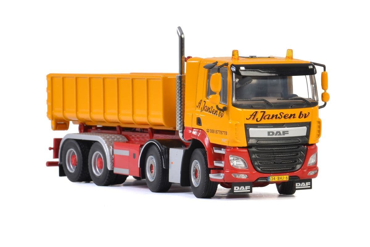WSIMODELS 「A Jansen bv」バルクトレーラー　DAF 1/50 WSI Models Daf XF Becatrans BV