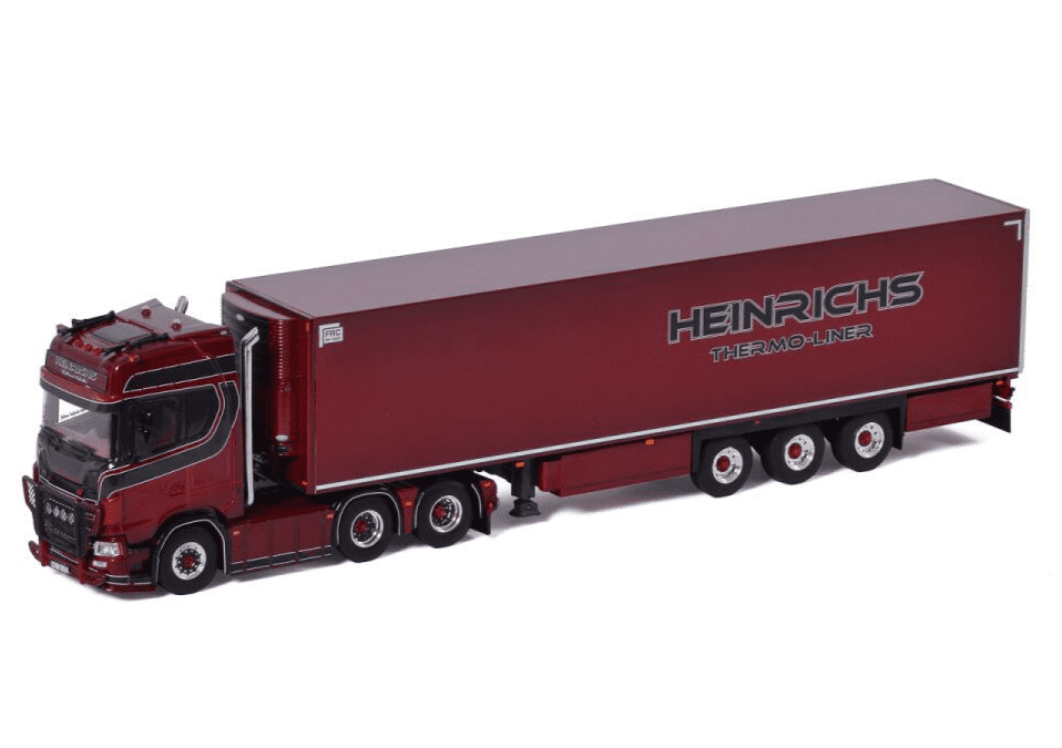 WSI 01-3299 SCANIA HIGHLINE+TRAILER 1/50