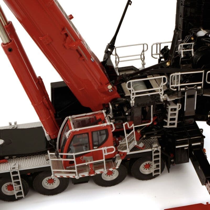 【未使用品】wsi MAMMOET  スカニア WSI Mammoet & Van Seumeren Scania 142 6x4 3-axle classic set