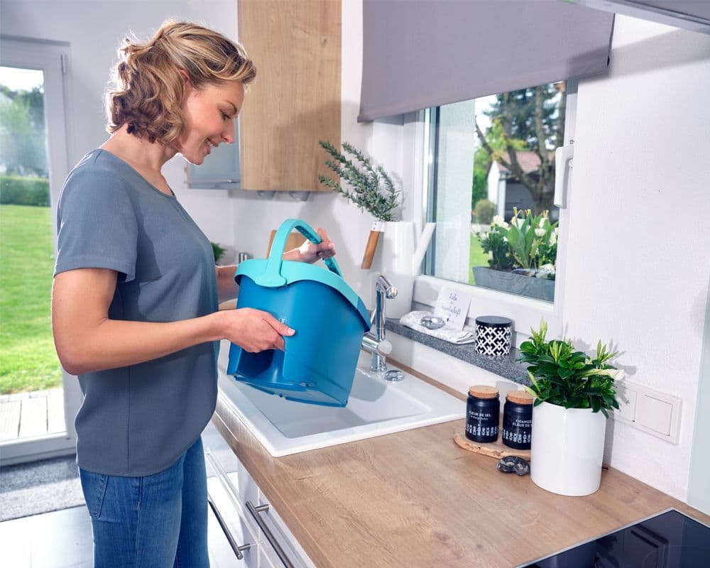 LEIFHEIT Clean Twist Disc Ergo Mop and Bucket Set