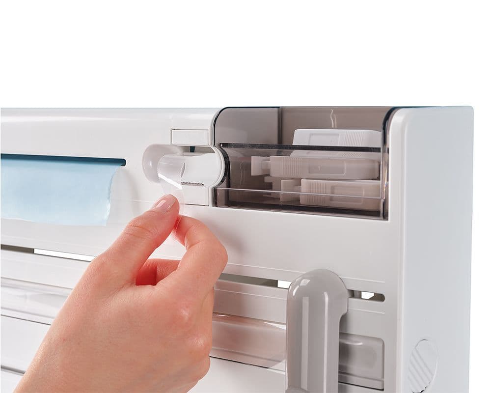 LEIFHEIT Parat Plus Wall Mounted Kitchen Paper Towel Roll Holder White