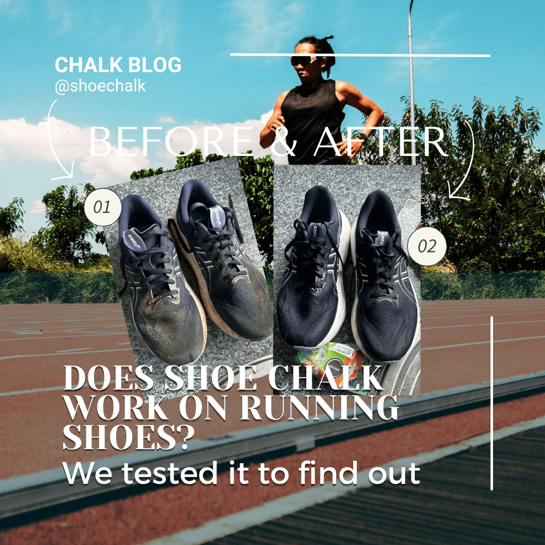 We Tried Shoe Chalk on Running Shoes, Here’s What Happened