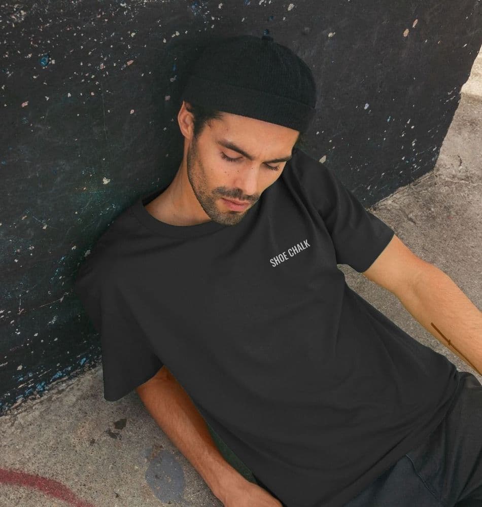 Black Shoe Chalk Tee